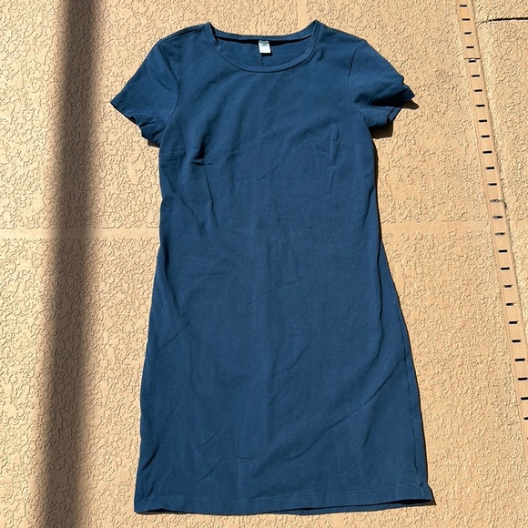 Old Navy Dresses & Skirts - Old Navy Blue T-Shirt Dress Sz M